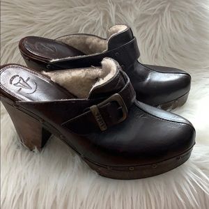 Frye Mara Mules size 7